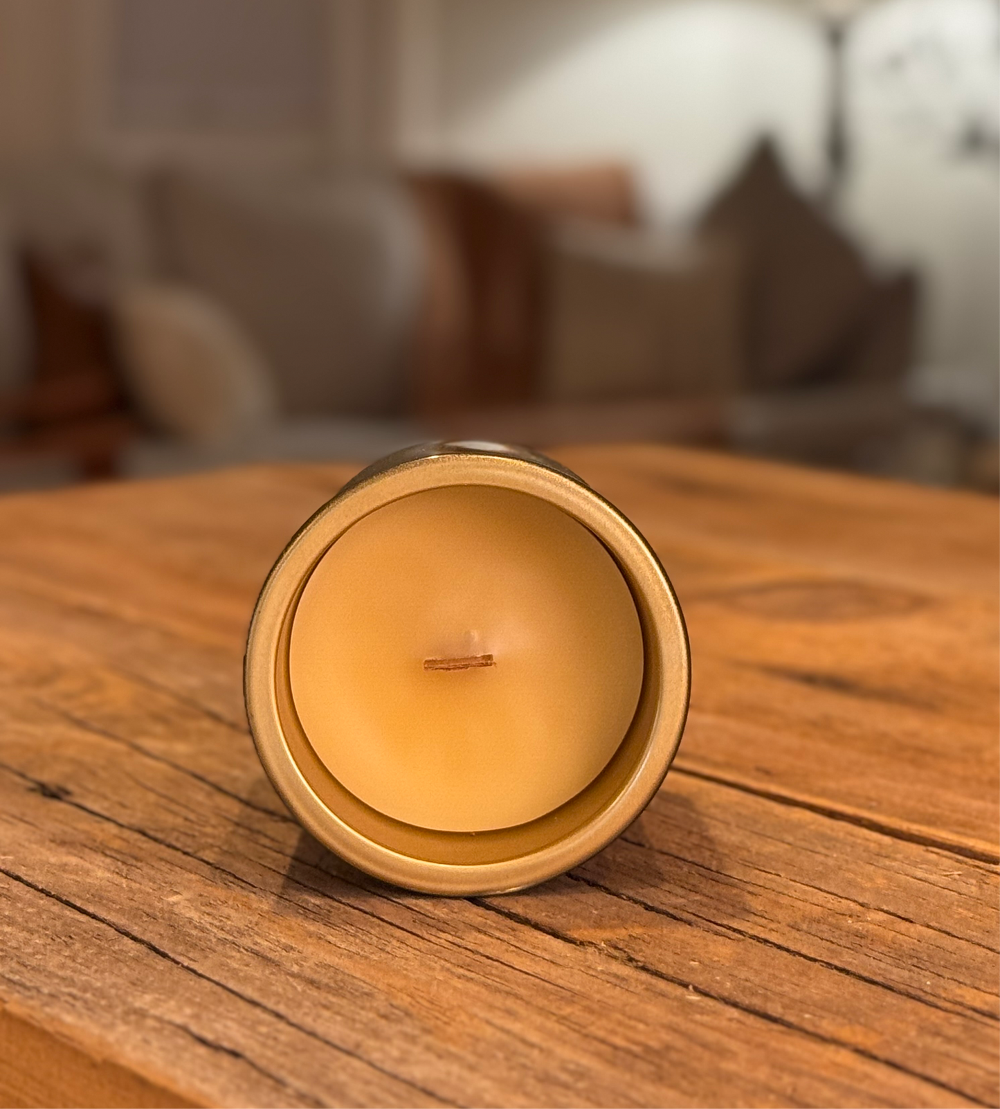 Beeswax Series - Wood Wick Candle | Heritage Candle Shop
