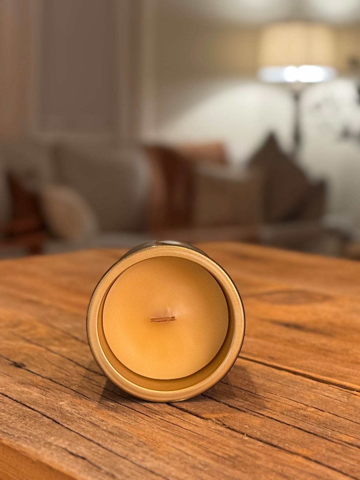 Beeswax Series - Wood Wick Candle | Heritage Candle Shop