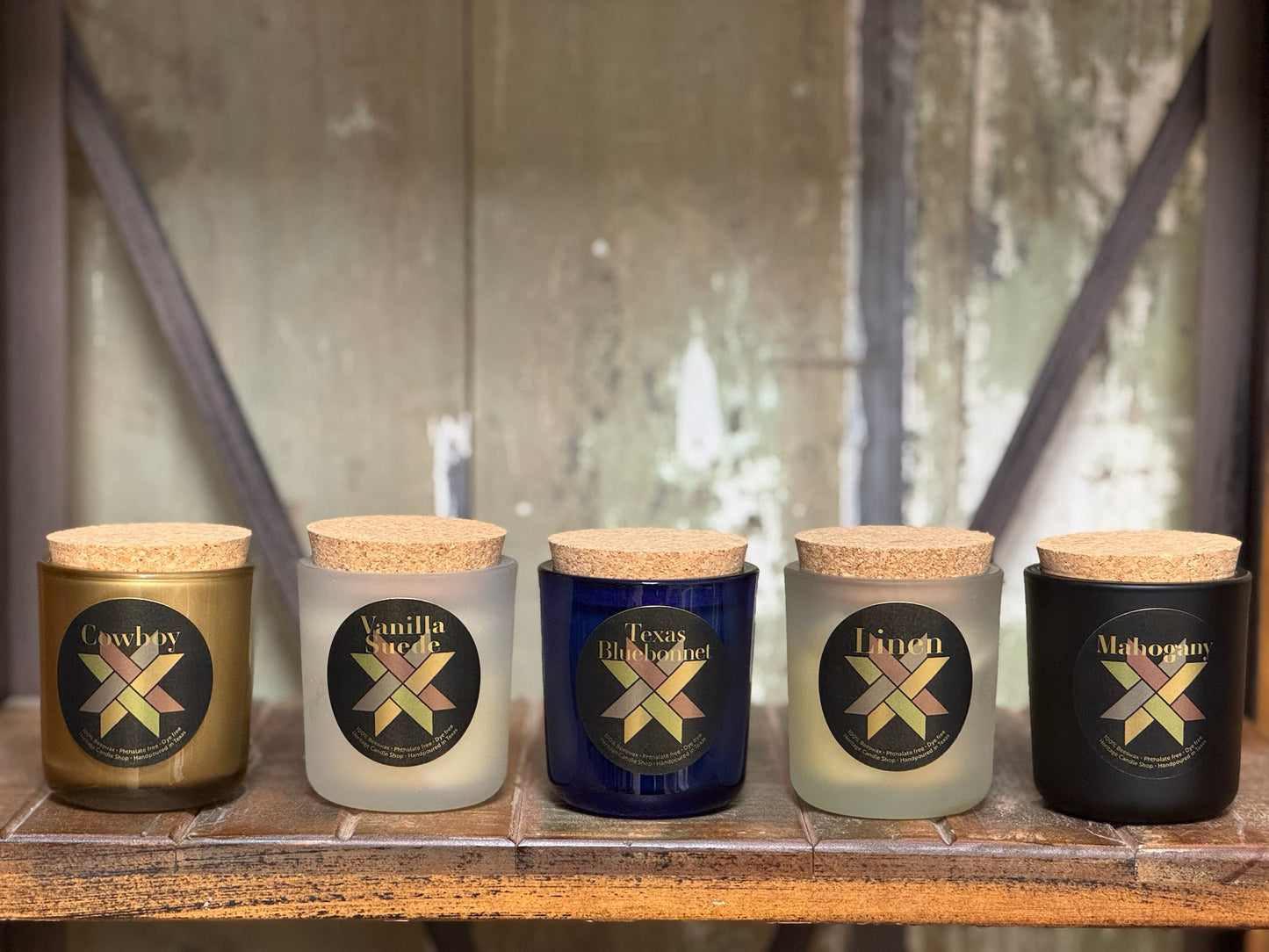 Beeswax Series - Wood Wick Candle | Heritage Candle Shop