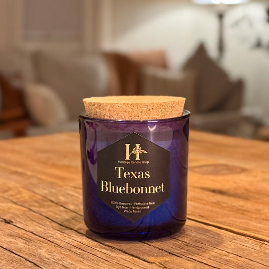 Beeswax Series - Wood Wick Candle | Heritage Candle Shop