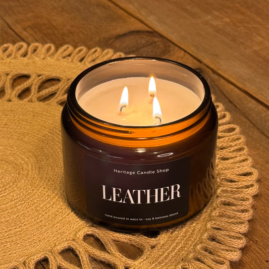 Amber Series 16oz. 3-Wick Candle | Heritage Candle Shop